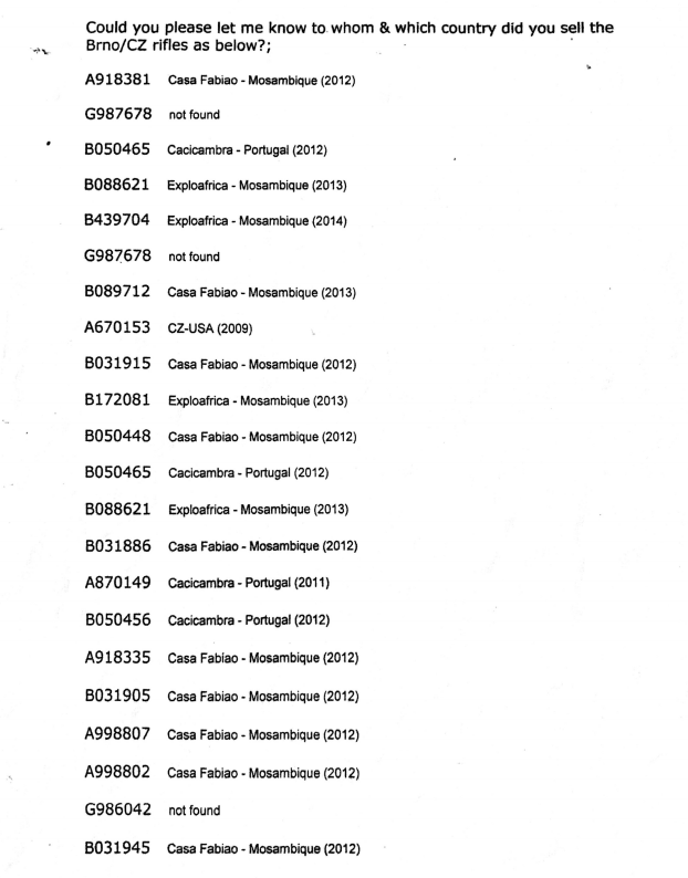 Guns in Kruger’s police vault provided serial numbers that helped us tracked down the gunrunners